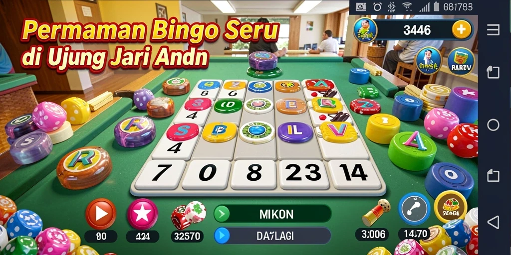 Screenshot gameplay Bingo yang menampilkan keseruan bermain.