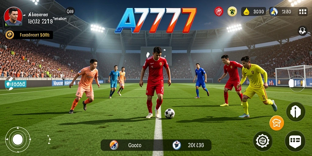 Tampilan gameplay A7777 yang mendebarkan dan realistis.