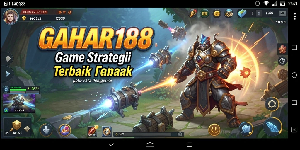 Tampilan gameplay GAHAR188 yang menegangkan dan penuh strategi.
