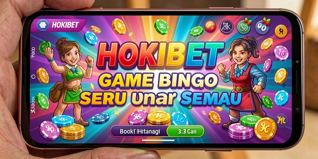 Screenshot gameplay HOKIBET yang menunjukkan keseruan Bingo.