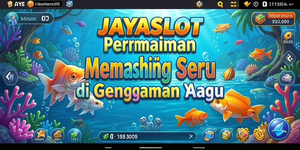 Tangkapan ikan yang menakjubkan dalam JAYASLOT dengan pemandangan laut yang indah.