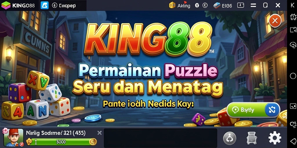 Gameplay menarik dari KING88 yang penuh dengan tantangan Puzzle.