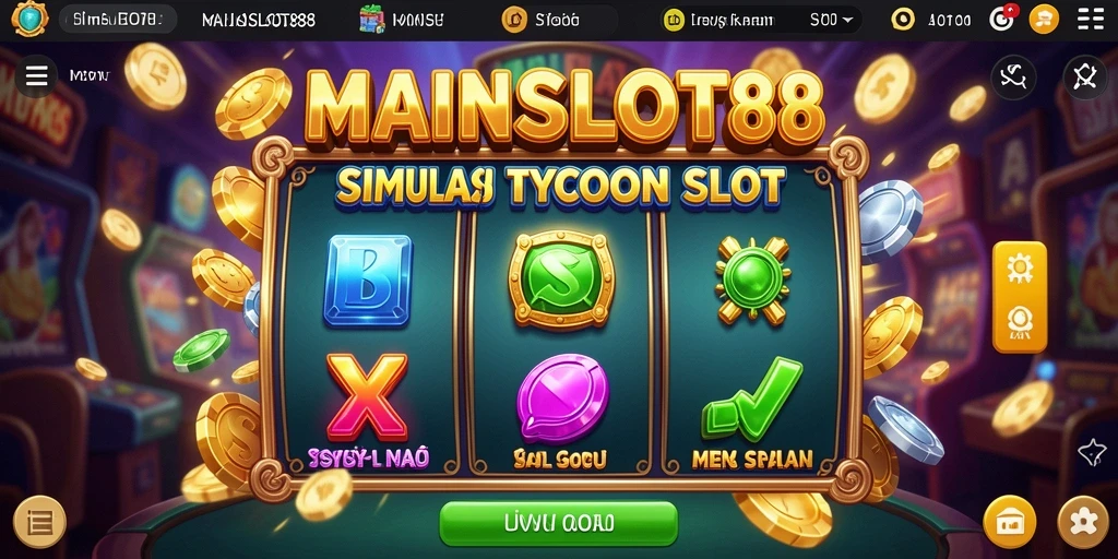 Tampilan gameplay menarik di MAINSLOT88 dengan mesin slot yang beragam.