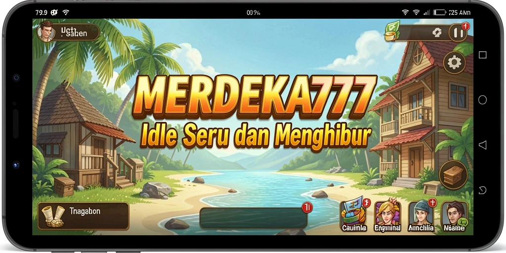 Tangkapan layar gameplay <strong>MERDEKA777</strong> yang menunjukkan suasana Idle yang menarik.