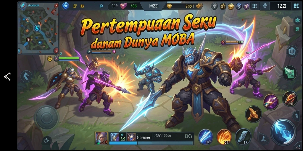 Gameplay seru dalam pertarungan intens di MPO1221.